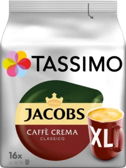 Bosch TASSIMO Vivy 2 Kapselmaschine Schwarz +20 EUR Gutschein** + 1 Caffè Crema Classico XL -Kaffeegetränkeladen 6abe8d0e1c58a3136966188fd0d518f8 1
