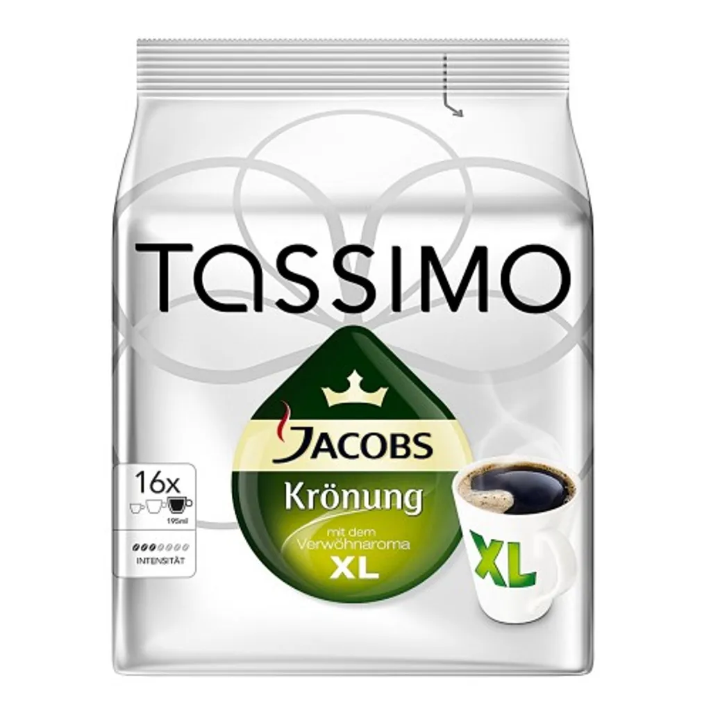 Tassimo Jacobs Krönung XL | 16 T Discs, Kaffeekapseln 8 Tassimo Jacobs Krönung XL | 16 T Discs, Kaffeekapseln – Bild 6