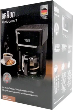 Braun KF7020 PurAroma 7 Kaffeemaschine -Kaffeegetränkeladen 6b1e2afda90d47f54d9a1fa474eb59ea