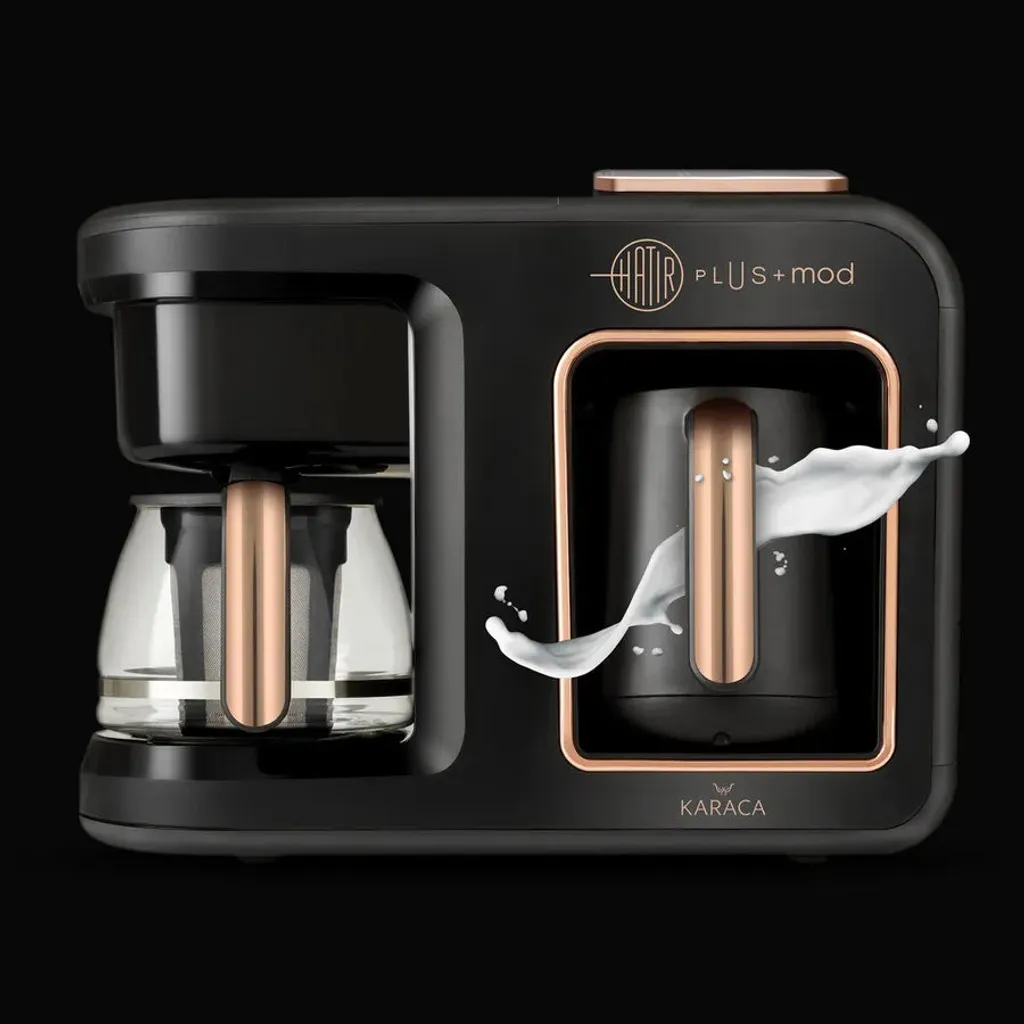 Karaca Hatır Plus Mod 5 In 1 Tee- Und Kaffeemaschine Schwarz/Kupfer 8 Karaca Hatır Plus Mod 5 In 1 Tee- Und Kaffeemaschine Schwarz/Kupfer – Bild 6