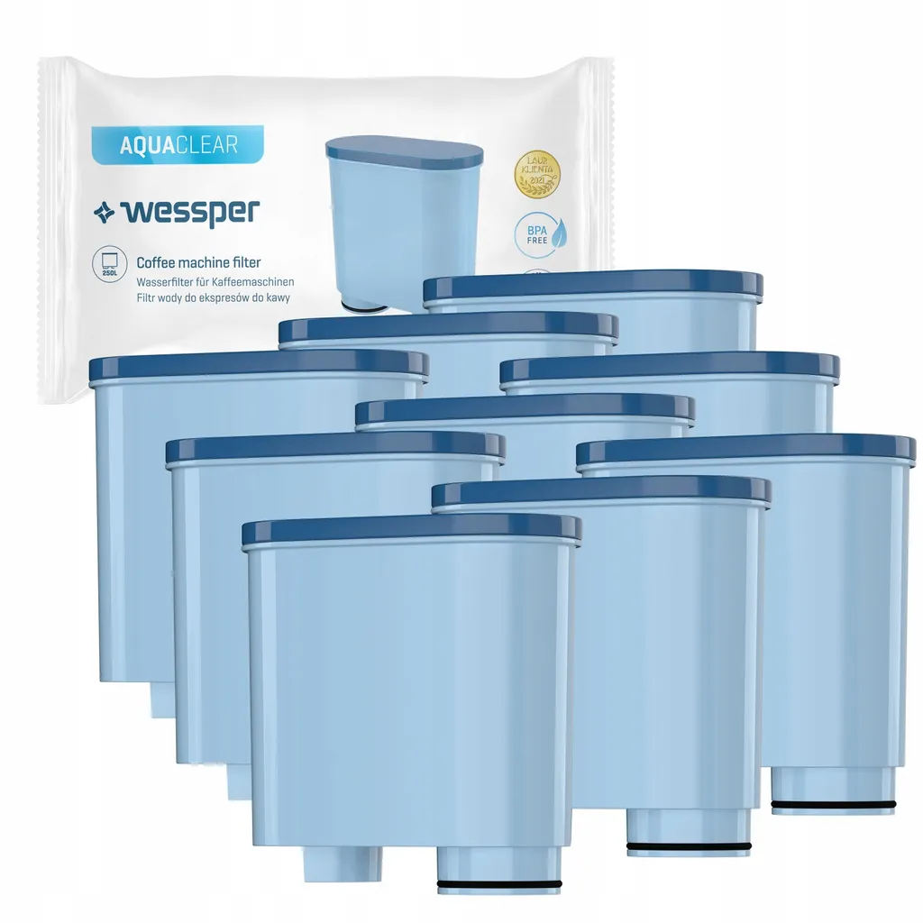 Wessper Wasserfilter Kompatibel Mit Philips Aquaclean Ca6903/10 Ca6903/22 Ca6903 Kalkfilter, Aqua Clean Filterpatrone Für Saeco Und Philips Kaffeevollautomaten, 9Er Pack 3 Wessper Wasserfilter Kompatibel Mit Philips Aquaclean Ca6903/10 Ca6903/22 Ca6903 Kalkfilter, Aqua Clean Filterpatrone Für Saeco Und Philips Kaffeevollautomaten, 9Er Pack