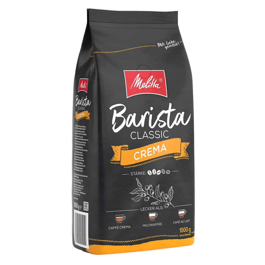 MELITTA Ganze Kaffeebohnen Barista Crema 1 Kg Ausgewogen Harmonisch Stärke 3 4 MELITTA Ganze Kaffeebohnen Barista Crema 1 Kg Ausgewogen Harmonisch Stärke 3 – Bild 2