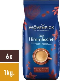 Kaffee-Sparpaket DER HIMMLISCHE Von Mövenpick, 6x1000g Bohnen -Kaffeegetränkeladen 6ccb09ac48dd6922ff135dea3c1468ef