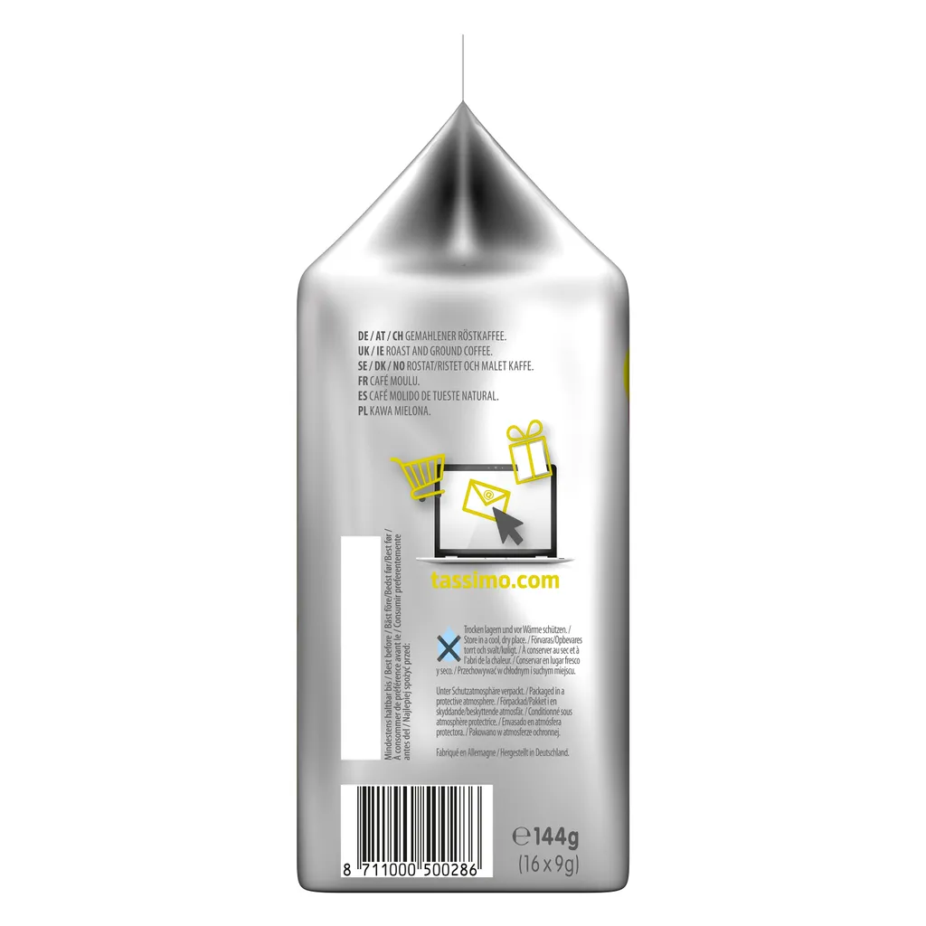 TASSIMO Jacobs Krönung XL 5er Pack Kaffee T Discs Kaffee Kapseln 5 X 16 Getränke 6 TASSIMO Jacobs Krönung XL 5er Pack Kaffee T Discs Kaffee Kapseln 5 X 16 Getränke – Bild 4