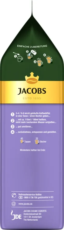 Jacobs Choco Cappuccino Typ Vanille 500g -Kaffeegetränkeladen 6deb9eaaa6ea7e34719e7c84f056b38f