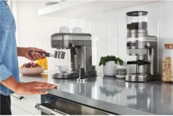 KitchenAid Espressomaschine ARTISAN 5KES6503EMS Medaillon Silber -Kaffeegetränkeladen 6f9278e61e6262117f43faffe70da73c