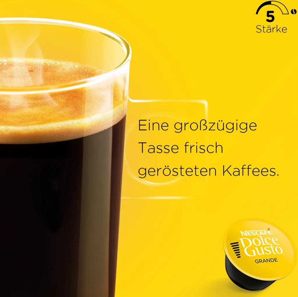 Nescafé® Nescafé Dolce Gusto Grande | 16 Kaffeekapseln 8 Nescafé® Nescafé Dolce Gusto Grande | 16 Kaffeekapseln – Bild 6