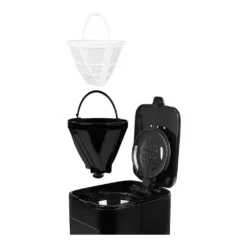 Princess Deluxe Kaffeemaschine Black Steel 1,5 L 900 W Schwarz 33 Princess Deluxe Kaffeemaschine Black Steel 1,5 L 900 W Schwarz -Kaffeegetränkeladen 6fd469ed8eed3385cf7062d07dd3e3bb