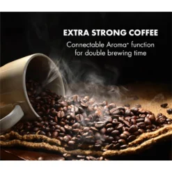 Aromatica X Kaffeemaschine Mahlwerk Glaskanne Aroma+ Edelstahl -Kaffeegetränkeladen 70a39b4888389dcca0279fba3d970f3f