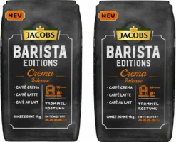 JACOBS Kaffeebohnen Barista Editions Crema Intense 2 X 1kg Ganze Bohnen + 1 Aluminiumdose Im Barista Design 13 JACOBS Kaffeebohnen Barista Editions Crema Intense 2 X 1kg Ganze Bohnen + 1 Aluminiumdose Im Barista Design -Kaffeegetränkeladen 7140c3bddd9193d7cdcacff8d20fbb9c