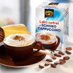 KRÜGER Cappuccino Schoko Enthält Koffein Laktosefrei 10x15 G 7 KRÜGER Cappuccino Schoko Enthält Koffein Laktosefrei 10x15 G -Kaffeegetränkeladen 7217d38d4b09332f952538f1d3f5a38e
