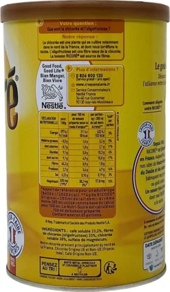 Nestle Ricore L'instant Douceur Instant Kaffee Mit Extrakten Aus Der Zichorie Wurzel 260 Gramm -Kaffeegetränkeladen 728c3e28a04bb159181e20baa487cf27