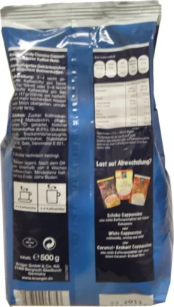 Krüger Family Cappuccino Classico | 500-g-Beutel -Kaffeegetränkeladen 733806c9dc0c1e6c477842c44ab0770c