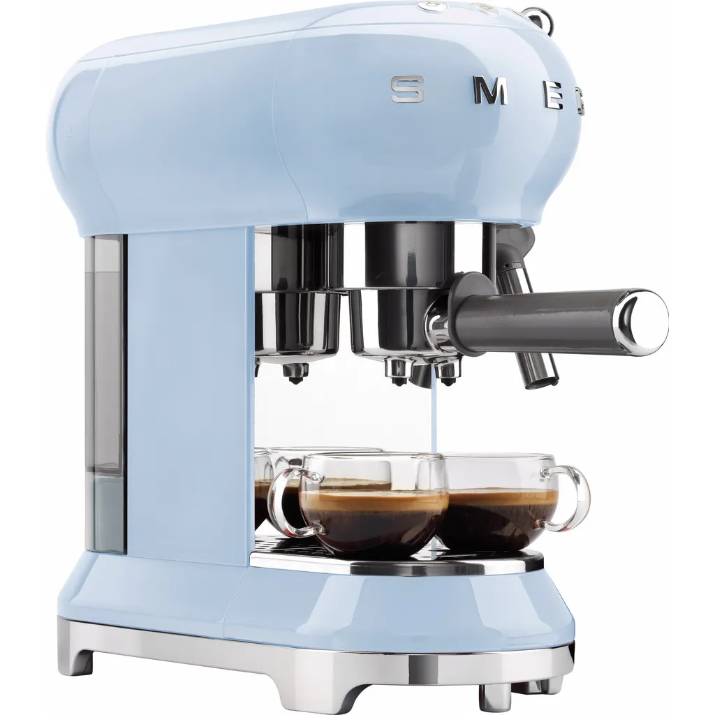 SMEG Espresso Kaffeemaschine Pastell Blau ECF01PBE 14 SMEG Espresso Kaffeemaschine Pastell Blau ECF01PBE – Bild 12