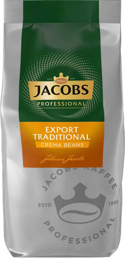 JACOBS Kaffeebohnen Professional Export Traditional Crema Markant 2 X 1 Kg 4 JACOBS Kaffeebohnen Professional Export Traditional Crema Markant 2 X 1 Kg – Bild 2