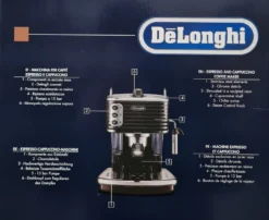 De'Longhi DeLonghi ECZ351BK Scultura Espressomaschine Siebträger Schwarz -Kaffeegetränkeladen 7427565e2c63dc4756a89ecff29fa0d8