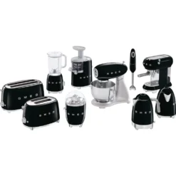 SMEG Espresso Kaffeemaschine Schwarz ECF01BLEU -Kaffeegetränkeladen 75264e0c5ccaff6286a453c03f5fb85c