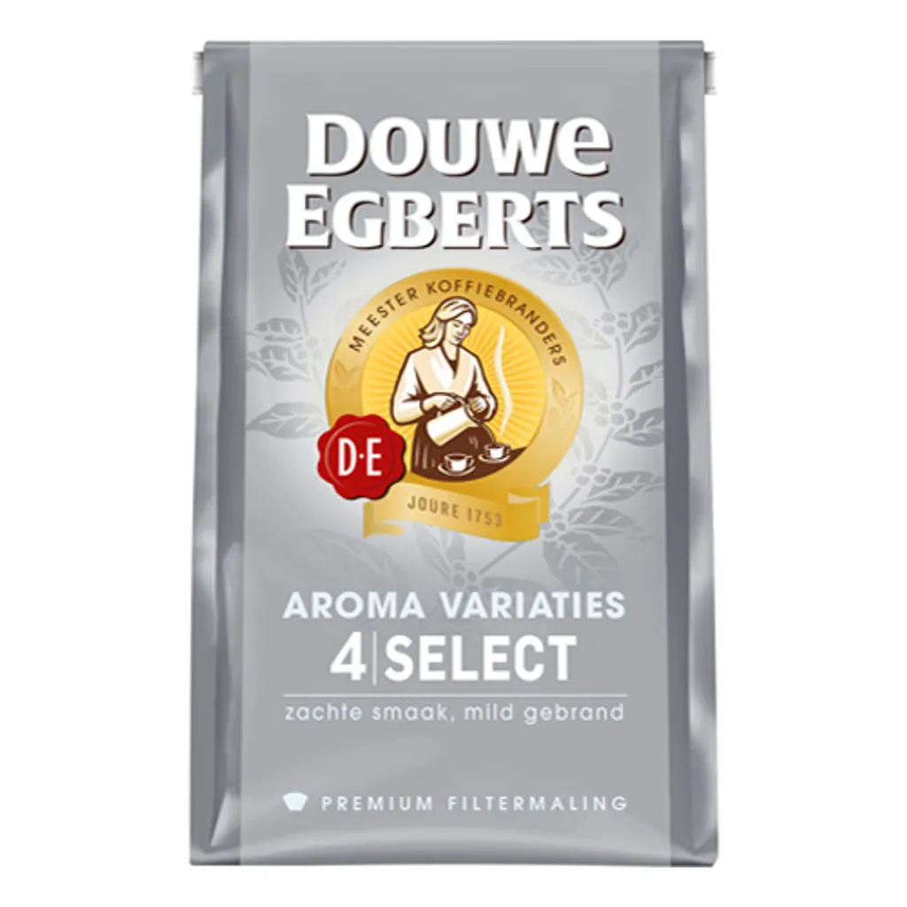 Douwe Egberts - Select (4) Ground Coffee - 250g 3 Douwe Egberts - Select (4) Ground Coffee - 250g