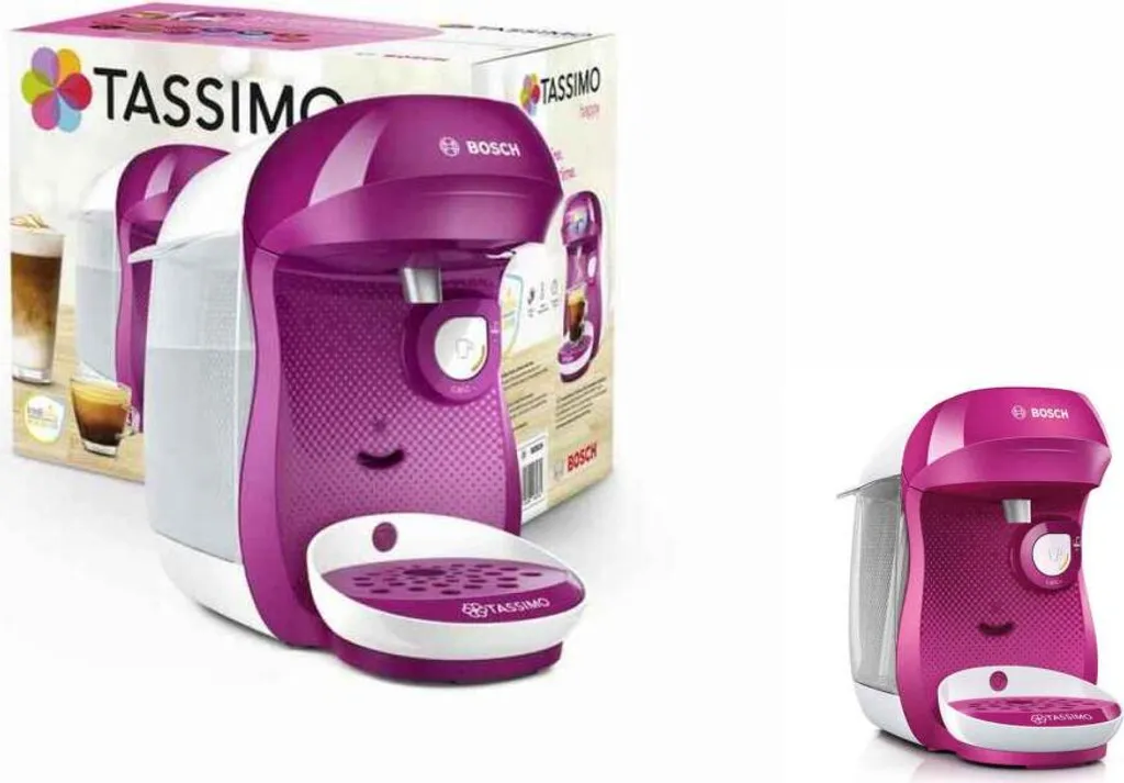 Bosch TASSIMO HAPPY Wild Purple +20 € Gutschein 1400 Watt 0,7 Liter Wassertank 19 Bosch TASSIMO HAPPY Wild Purple +20 € Gutschein 1400 Watt 0,7 Liter Wassertank – Bild 17