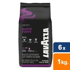 Lavazza - Expert Gusto Forte Bohnen - 6x 1 Kg