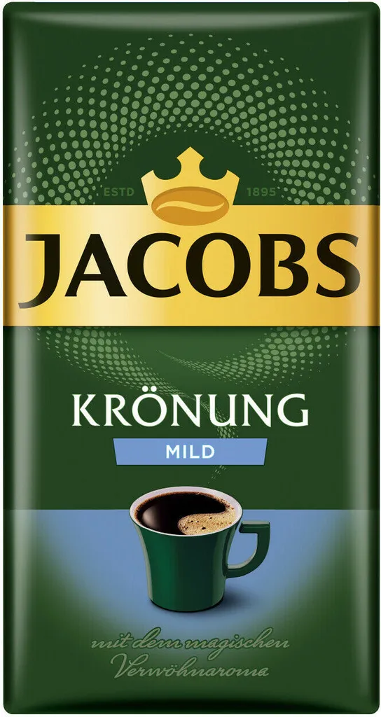 JACOBS Filterkaffee Krönung Mild 6 X 500 G Kaffee Gemahlen + 1 Becher + 1 Dose 5 JACOBS Filterkaffee Krönung Mild 6 X 500 G Kaffee Gemahlen + 1 Becher + 1 Dose – Bild 3