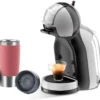 Krups Nescafé Dolce Gusto Kaffeekapselmaschine MiniMe KP123B 15bar 1500W + 1 X Emsa Travel Mug Koralle Hot & Cold Funktion -Kaffeegetränkeladen 76bda028080e00f837fdb84804e39c71