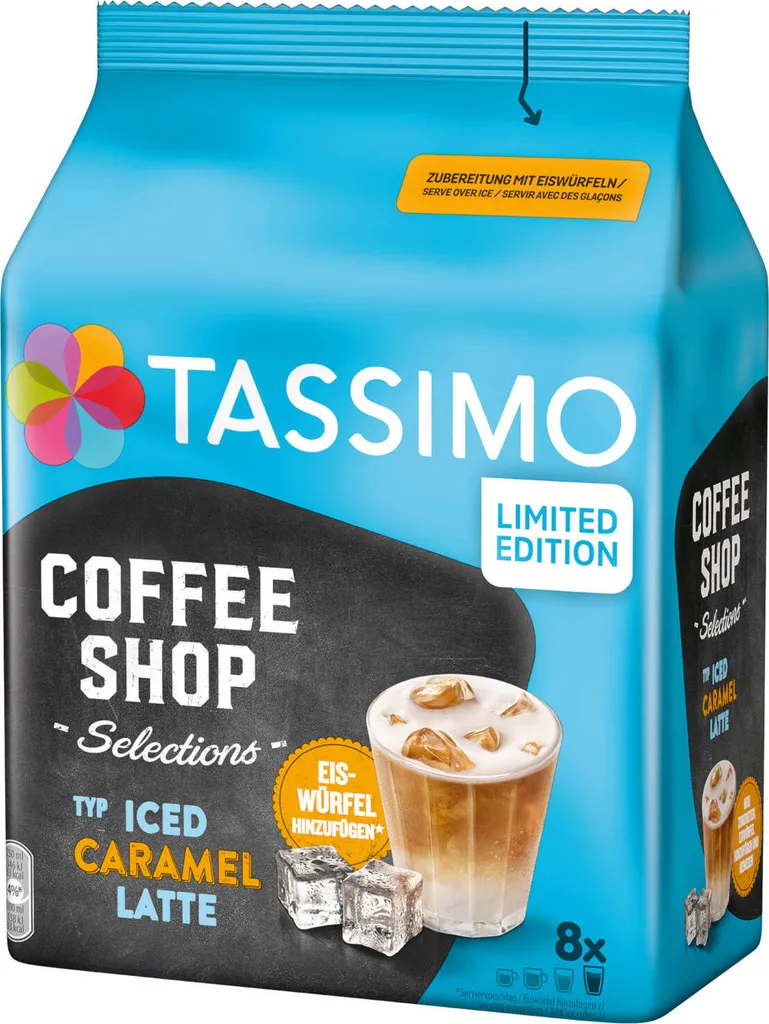 TASSIMO Kapseln Typ Iced Caramel Latte Coffee Shop Selections Discs 40 Getränke 6 TASSIMO Kapseln Typ Iced Caramel Latte Coffee Shop Selections Discs 40 Getränke – Bild 4