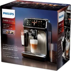 Does Not Apply Philips Series 5400 Kaffeevollautomat – Lattego Milchsystem, 12 Kaffeespezialitäten, Intuitives Display, 4 Benutzerprofile, Chrom (EP5447/90), Chrom / Einzigartig -Kaffeegetränkeladen 77a86bffcca539e045cbcff73ced371b