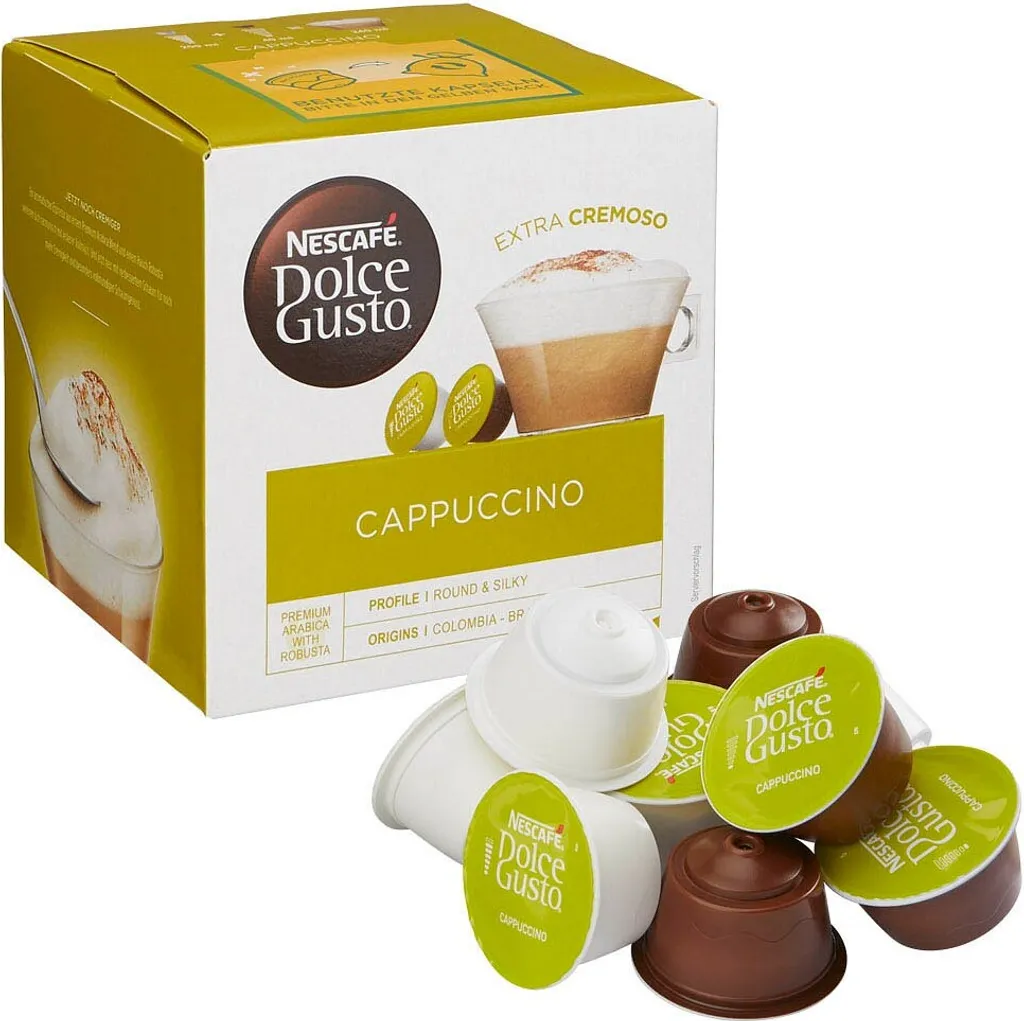 Nescafé® Nescafé Dolce Gusto Cappuccino | 8 Kaffeekapseln 7 Nescafé® Nescafé Dolce Gusto Cappuccino | 8 Kaffeekapseln – Bild 5