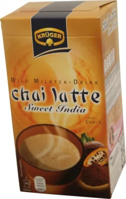 Krüger You Chai Latte Typ Schoko Sweet India Extra Cremig | 10 Portionen -Kaffeegetränkeladen 782bd933da7a3f719edd30a107218441