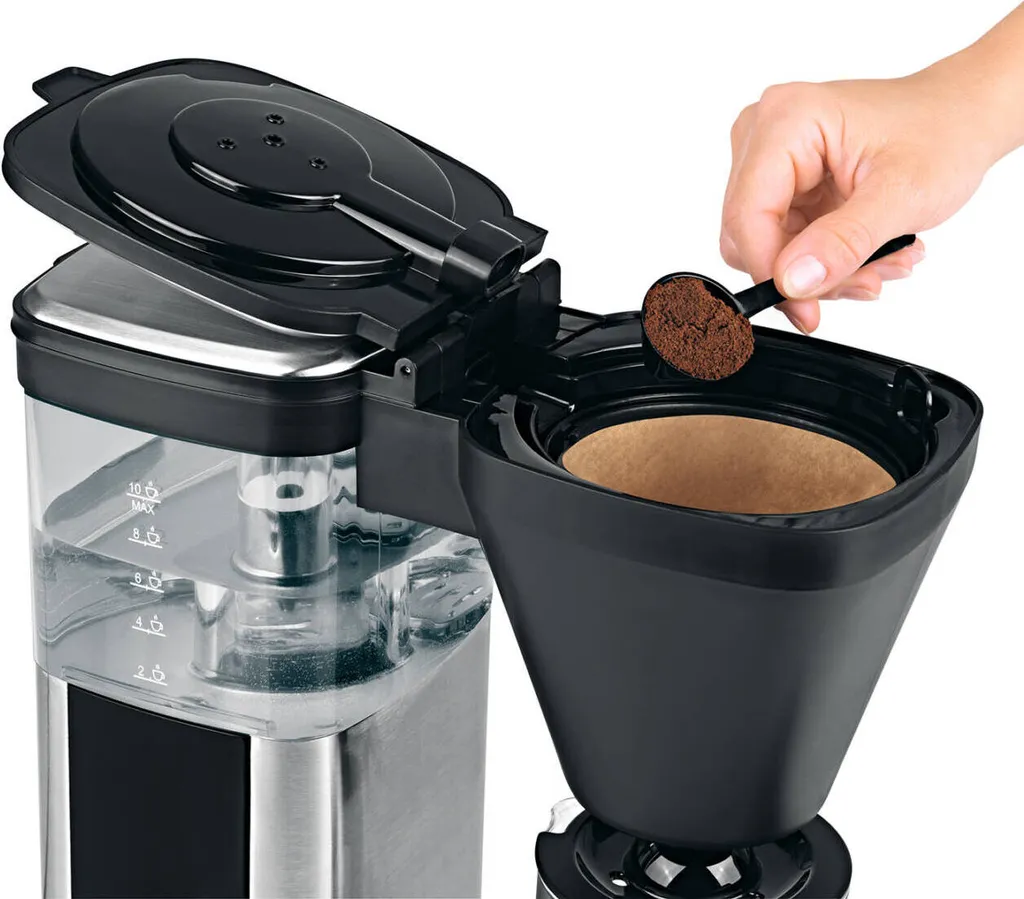 BEEM DIRECT-BREW Filterkaffeemaschine - Glas Kaffeemaschine Filter Kaffeemaschine 10 Tassen Timer Kaffeeautomat Display 22 BEEM DIRECT-BREW Filterkaffeemaschine - Glas Kaffeemaschine Filter Kaffeemaschine 10 Tassen Timer Kaffeeautomat Display – Bild 20