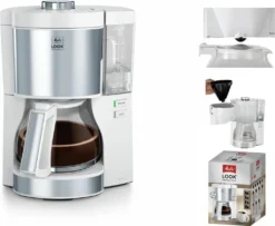 Melitta Filterkaffeemaschine Look V Perfection 1025-05 Weiß 30 Melitta Filterkaffeemaschine Look V Perfection 1025-05 Weiß -Kaffeegetränkeladen 796be61350c600de1259658006333eab
