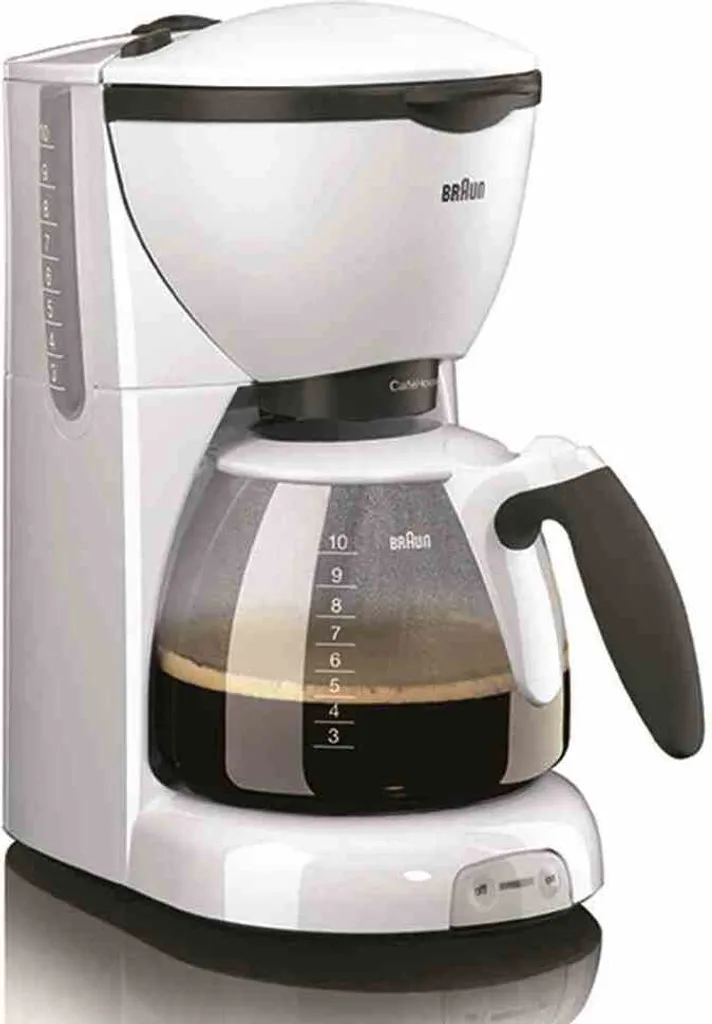 BRAUN Kaffeemaschine KF 520/1 Weiß 6 BRAUN Kaffeemaschine KF 520/1 Weiß – Bild 4