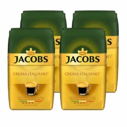 JACOBS Kaffeebohnen Expertenröstung Crema Italiano 4x1kg Ganze Kaffee Bohnen -Kaffeegetränkeladen 7c4a3e4903e9996fd47cb3b99a4a3b1f