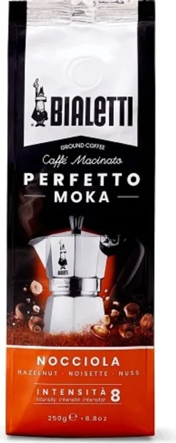 Bialetti Perfetto Moka Nocciola, Kaffee Gemahlen, Röstkaffee, Intensität 8, 250 G, 96080321 -Kaffeegetränkeladen 7c816962197e20521299ff0479fa6b0e