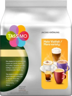 TASSIMO Kapseln 3x16 Jacobs Krönung XL + 3x16 Krönung Kräftig XL T Discs - Insgesamt 96 Getränke -Kaffeegetränkeladen 7c9219826e7cc85c542d282e93974943