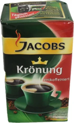 Jacobs Filterkaffee Krönung Entkoffeiniert | Gemahlen | 500g -Kaffeegetränkeladen 7db5ebed6d2ce0c3a90fb0c86e54c6c4