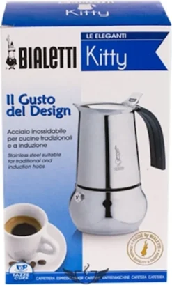 Bialetti Espressokocher Kitty 10 Tassen Inkl. 100g Perfetto Moka Classico 15 Bialetti Espressokocher Kitty 10 Tassen Inkl. 100g Perfetto Moka Classico -Kaffeegetränkeladen 7f80b70c3c62caa142988be573939971