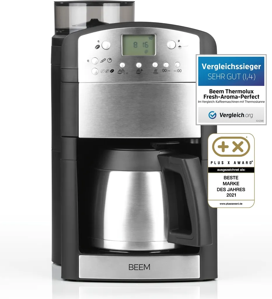 BEEM FRESH-AROMA-PERFECT Kaffeemaschine Filterkaffeemaschine 10 Tassen Filter Timer Thermoskanne 4 BEEM FRESH-AROMA-PERFECT Kaffeemaschine Filterkaffeemaschine 10 Tassen Filter Timer Thermoskanne – Bild 2