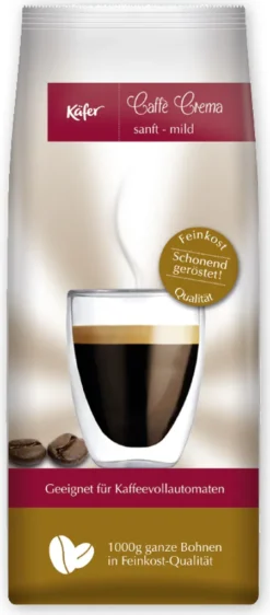 Käfer Caffè Espresso Forte | Ganze Bohne | 1000g -Kaffeegetränkeladen 817163b0dfb8ba51ec4222cc5fd2860f