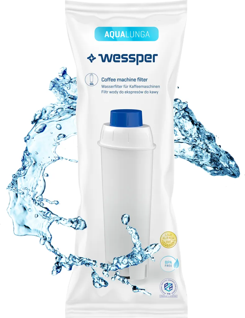 Wessper Reservewaterfilters Voor Koffiezetapparaat Compatibel Met DeLonghi DLSC002, SER3017 En 5513292811 - Inclusief Versies Van De ECAM, ESAM, ETAM Serie (6 Stuks) 4 Wessper Reservewaterfilters Voor Koffiezetapparaat Compatibel Met DeLonghi DLSC002, SER3017 En 5513292811 - Inclusief Versies Van De ECAM, ESAM, ETAM Serie (6 Stuks) – Bild 2