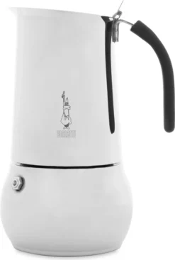 Bialetti Kitty 0,23 L Schwarz, Edelstahl - Italienische Kaffeemaschinen (0,23 L, Schwarz, Edelstahl, 4 Tassen, Edelstahl, Kitty, 1 Stück(e)) -Kaffeegetränkeladen 827d6105d3b6379a428fbe8eead844c1