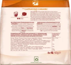 SENSEO Typ Cappuccino Caramel Pads 10er Pack 10 X 8 Getränke -Kaffeegetränkeladen 8388d84d7e24bdeec6858ddf33fdf4fe