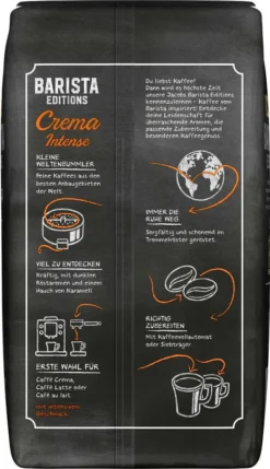 JACOBS Kaffeebohnen Barista Editions Crema Intense 2 X 1kg Ganze Bohnen + 1 Aluminiumdose Im Barista Design 17 JACOBS Kaffeebohnen Barista Editions Crema Intense 2 X 1kg Ganze Bohnen + 1 Aluminiumdose Im Barista Design -Kaffeegetränkeladen 8440c723851085915bbad5a50d31f929