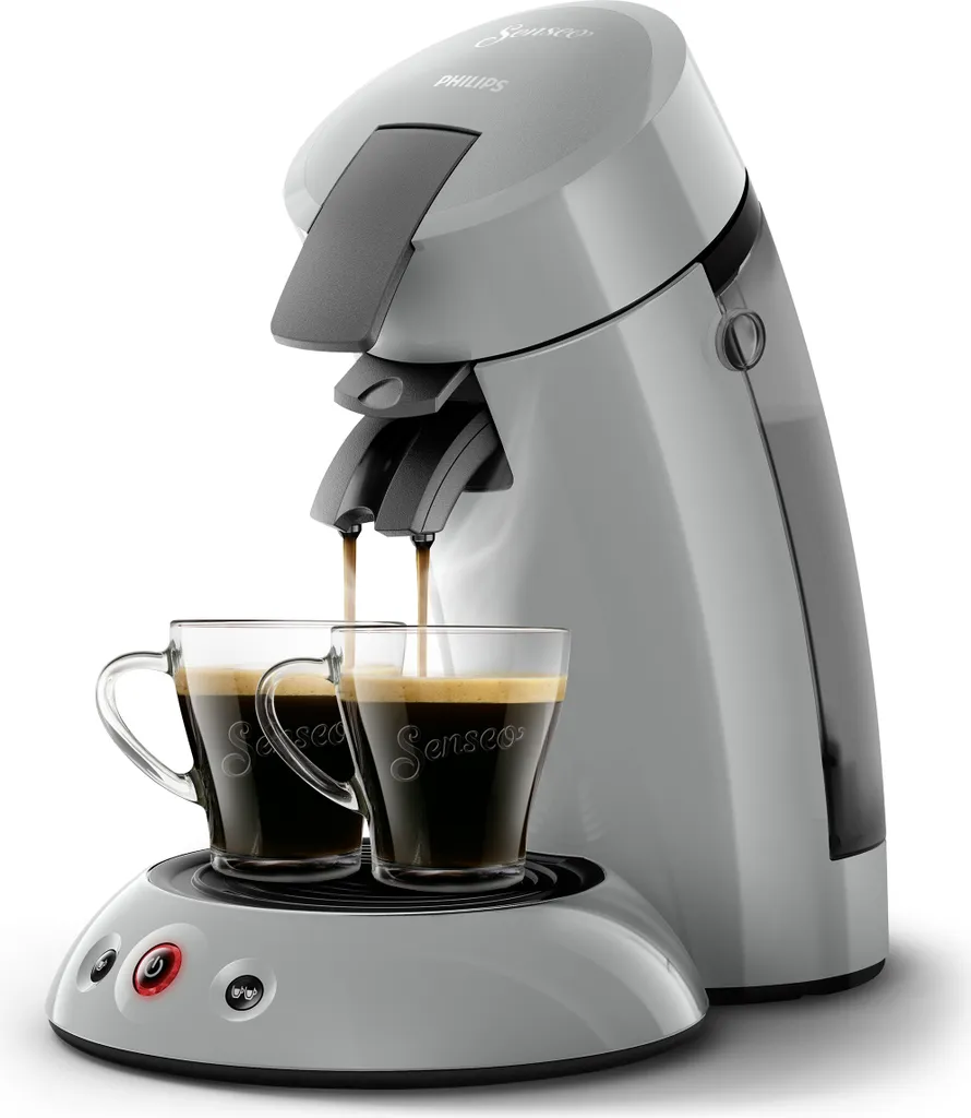 Philips Senseo Kaffeepadmaschine HD 6553/70 Original, Farbe Hellgrau 3 Philips Senseo Kaffeepadmaschine HD 6553/70 Original, Farbe Hellgrau
