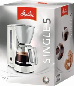 MELITTA Kaffeeautomat Single5 M 720-1/1 5Tassen 600Watt Weiß/grau 19 MELITTA Kaffeeautomat Single5 M 720-1/1 5Tassen 600Watt Weiß/grau -Kaffeegetränkeladen 854121637d6d0effe6b198fb1e7b0b6c