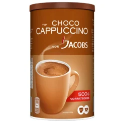 JACOBS Typ Choco Cappuccino 6 X 500 G Cappuccinopulver Löslich 6 Dosen -Kaffeegetränkeladen 8547168e546ec01a024400cd2f7b10f4