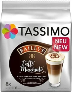 TASSIMO Latte Macchiato Baileys 5er Pack T Discs Kaffee Kapseln 5 X 8 Getränke -Kaffeegetränkeladen 857b2d318e7d128d54c706e9f02516cf