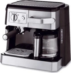 De'Longhi DeLonghi BCO421.S Kombi-Kaffeemaschine, Farbe: Schwarz -Kaffeegetränkeladen 874a1ebd37fceb2111f05b3e28146083