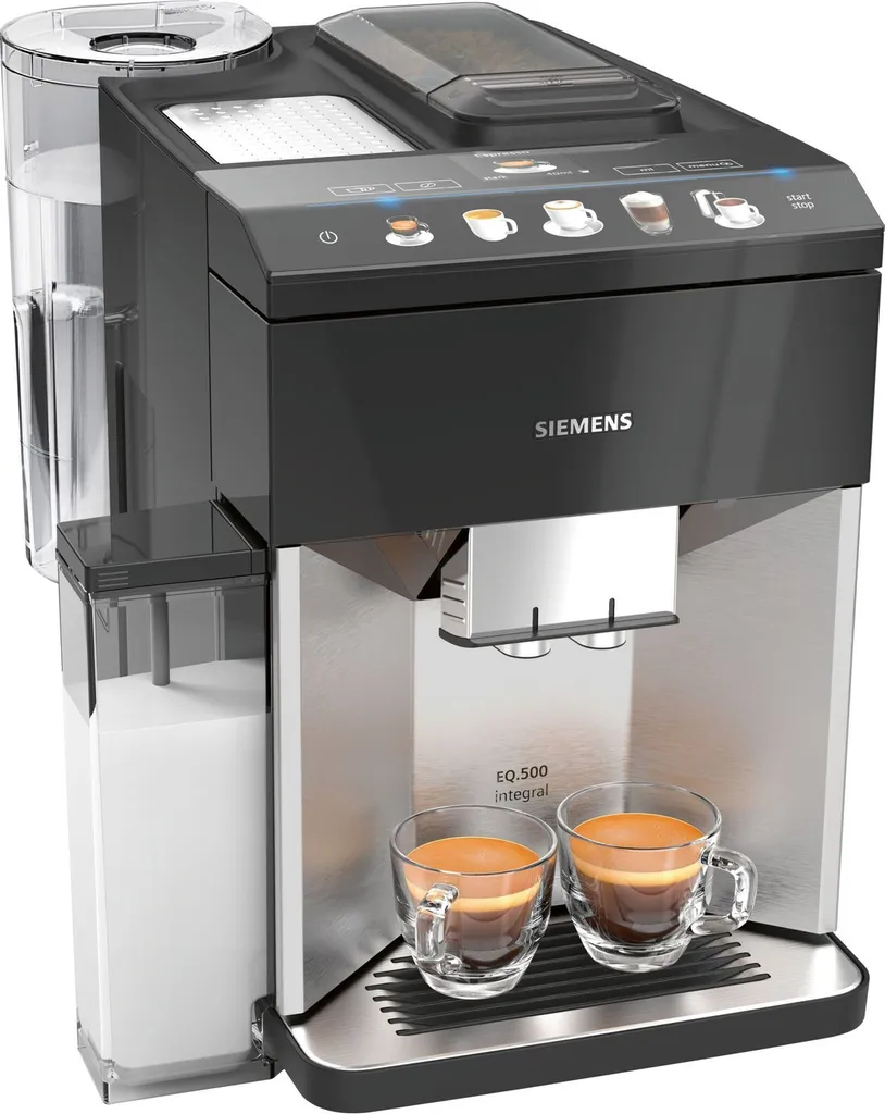Siemens EQ.500 TQ507D03 Kaffeemaschinen - Edelstahl / Schwarz 3 Siemens EQ.500 TQ507D03 Kaffeemaschinen - Edelstahl / Schwarz